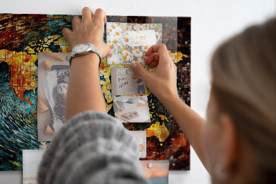 Tableau mural magnétique Un monde de chaos