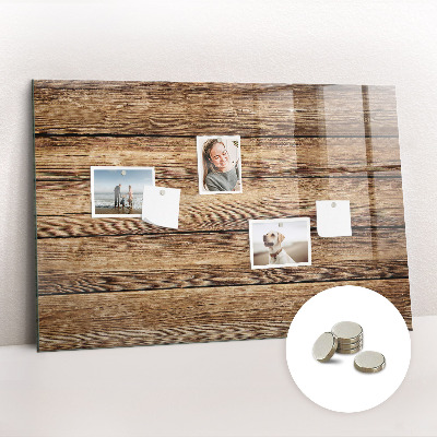 Tableau pour magnet planches de bois