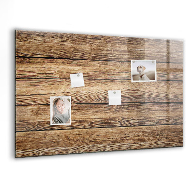 Tableau pour magnet planches de bois