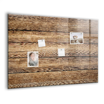Tableau pour magnet planches de bois