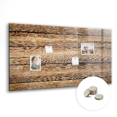 Tableau pour magnet planches de bois