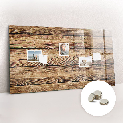 Tableau pour magnet planches de bois