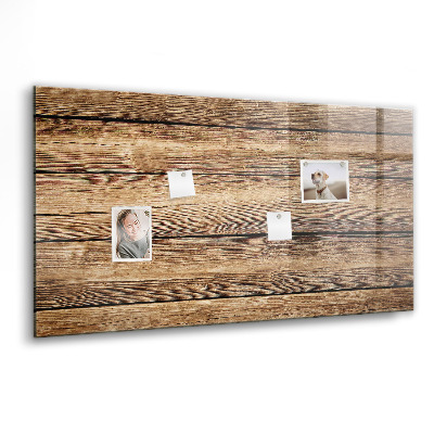 Tableau pour magnet planches de bois