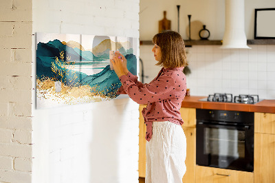 Tableau pour magnet Paysage de montagne