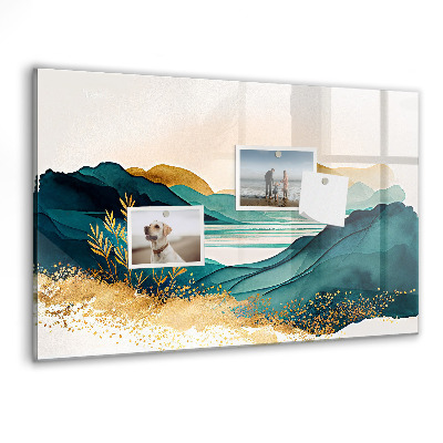 Tableau pour magnet Paysage de montagne