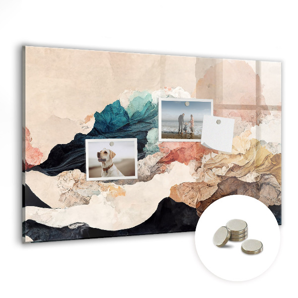 Tableau mural magnétique Paysage abstrait