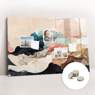 Tableau mural magnétique Paysage abstrait