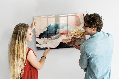 Tableau mural magnétique Paysage abstrait