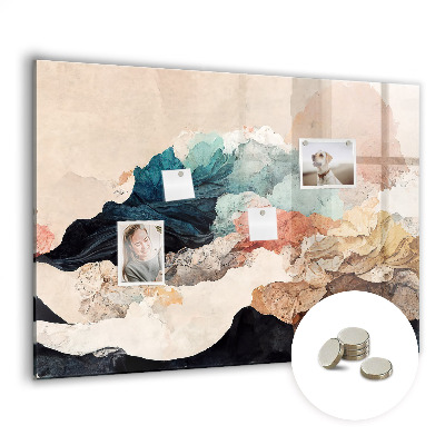 Tableau mural magnétique Paysage abstrait