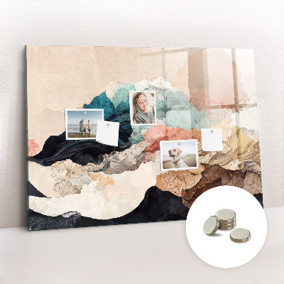 Tableau mural magnétique Paysage abstrait