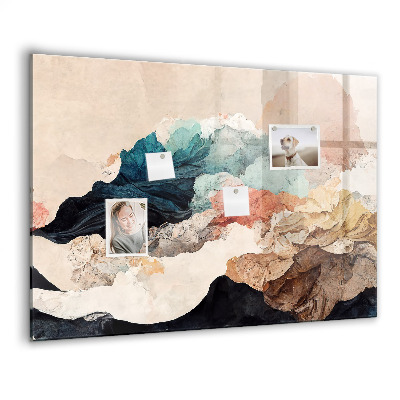 Tableau mural magnétique Paysage abstrait