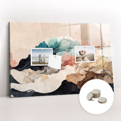 Tableau mural magnétique Paysage abstrait