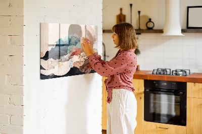 Tableau mural magnétique Paysage abstrait