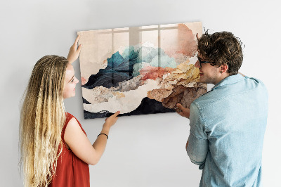 Tableau mural magnétique Paysage abstrait
