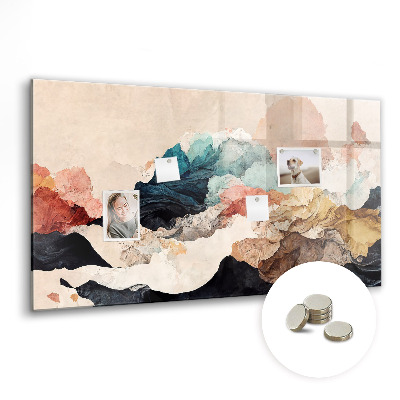Tableau mural magnétique Paysage abstrait