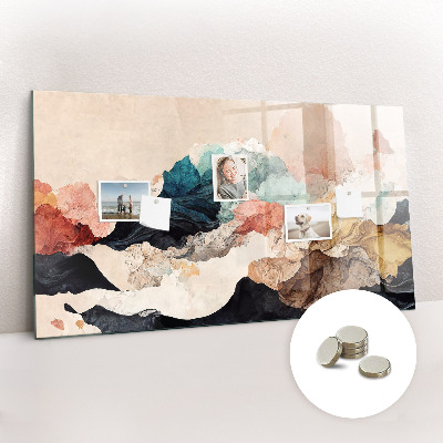 Tableau mural magnétique Paysage abstrait