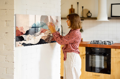 Tableau mural magnétique Paysage abstrait