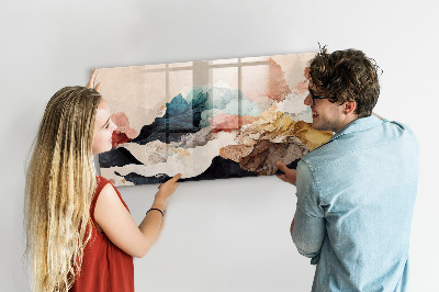 Tableau mural magnétique Paysage abstrait