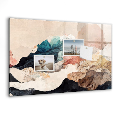 Tableau mural magnétique Paysage abstrait