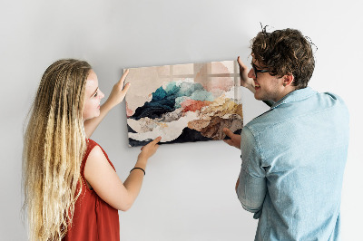 Tableau mural magnétique Paysage abstrait