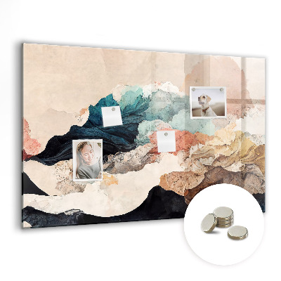 Tableau mural magnétique Paysage abstrait
