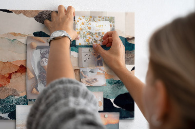 Tableau aimanté horizontal Paysage abstrait