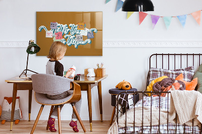 Tableau pour magnet Partons en voyage