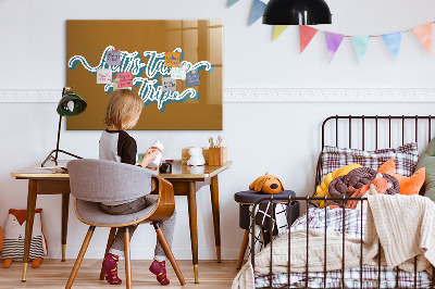 Tableau pour magnet Partons en voyage