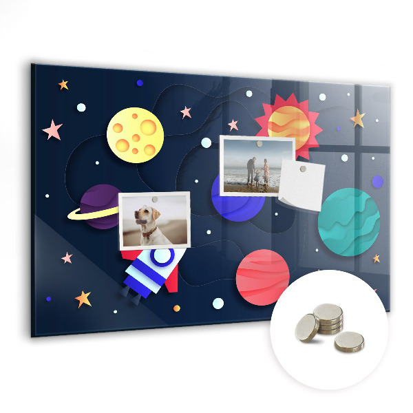 Tableau magnétique enfant Espace enfants