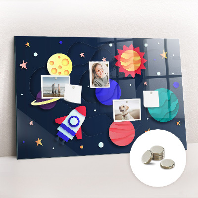 Tableau magnétique enfant Espace enfants