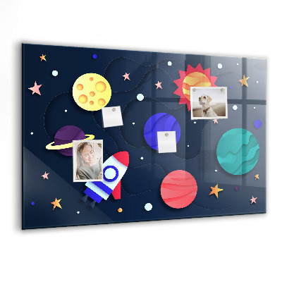 Tableau magnétique enfant Espace enfants