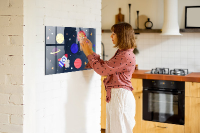 Tableau magnétique enfant Espace enfants