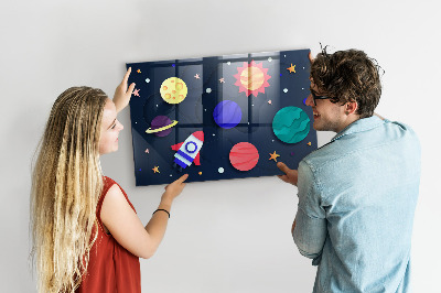 Tableau magnétique enfant Espace enfants