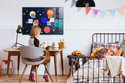 Tableau magnétique enfant Espace enfants