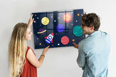 Tableau magnétique enfant Espace enfants