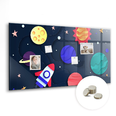 Tableau magnétique enfant Espace enfants