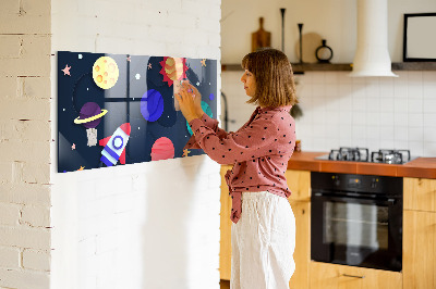 Tableau magnétique enfant Espace enfants