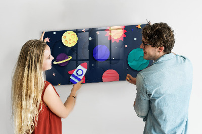 Tableau magnétique enfant Espace enfants