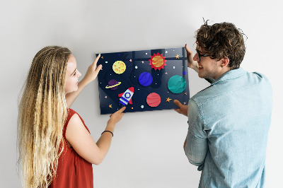 Tableau magnétique enfant Espace enfants