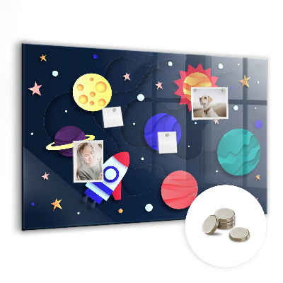 Tableau magnétique enfant Espace enfants
