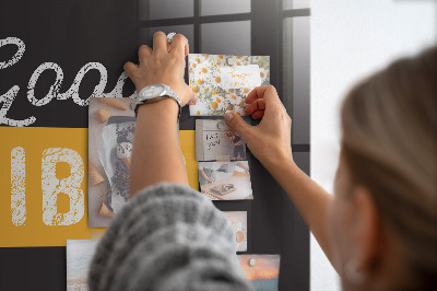 Tableau magnétique enfant Citation de motivation