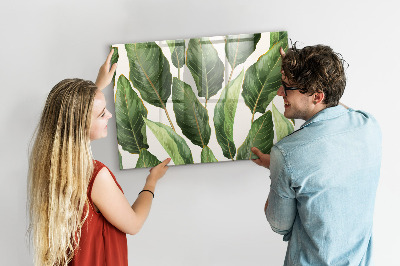 Tableau aimanté horizontal feuilles de palmier