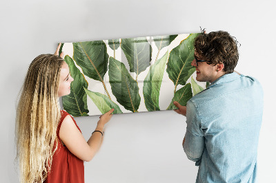 Tableau aimanté horizontal feuilles de palmier
