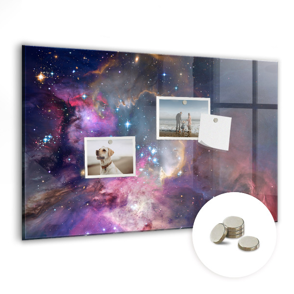 Tableau mural magnétique Monde galactique