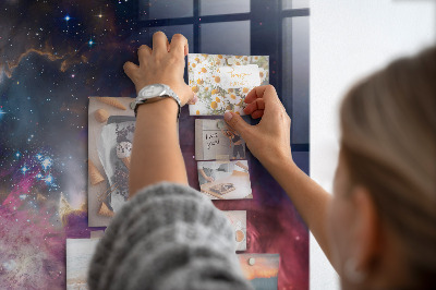 Tableau mural magnétique Monde galactique