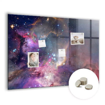 Tableau mural magnétique Monde galactique