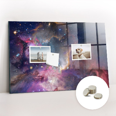 Tableau mural magnétique Monde galactique