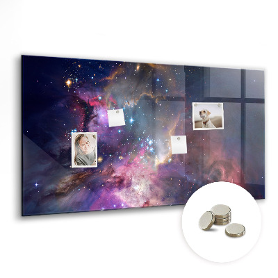 Tableau mural magnétique Monde galactique