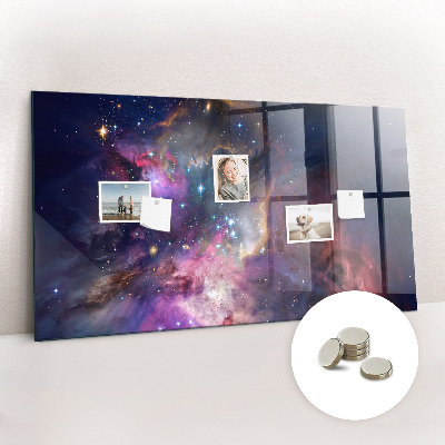 Tableau mural magnétique Monde galactique