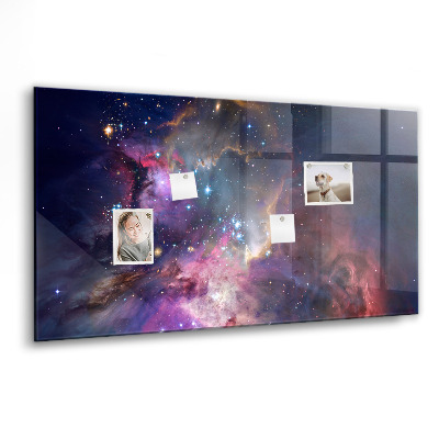 Tableau mural magnétique Monde galactique